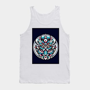 Galactic Dreamscape: A Voyage Beyond Reality Tank Top